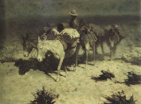 Frederic Remington The Desert Prospector (mk43)